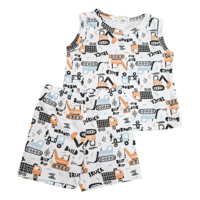 Комплект Truck Футболка и шорты Чуди Кидс 374125-7К белый 01